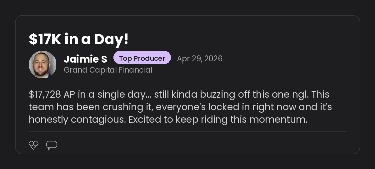 Jaimie S — $17K in a day