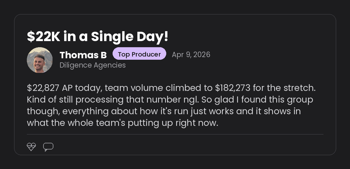 Thomas B — $22K in a single day